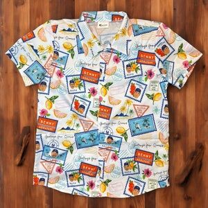 New York Mets Hawaiian Shirt, Men's XL – 2025 Stadium Giveaway MLB Rare‎